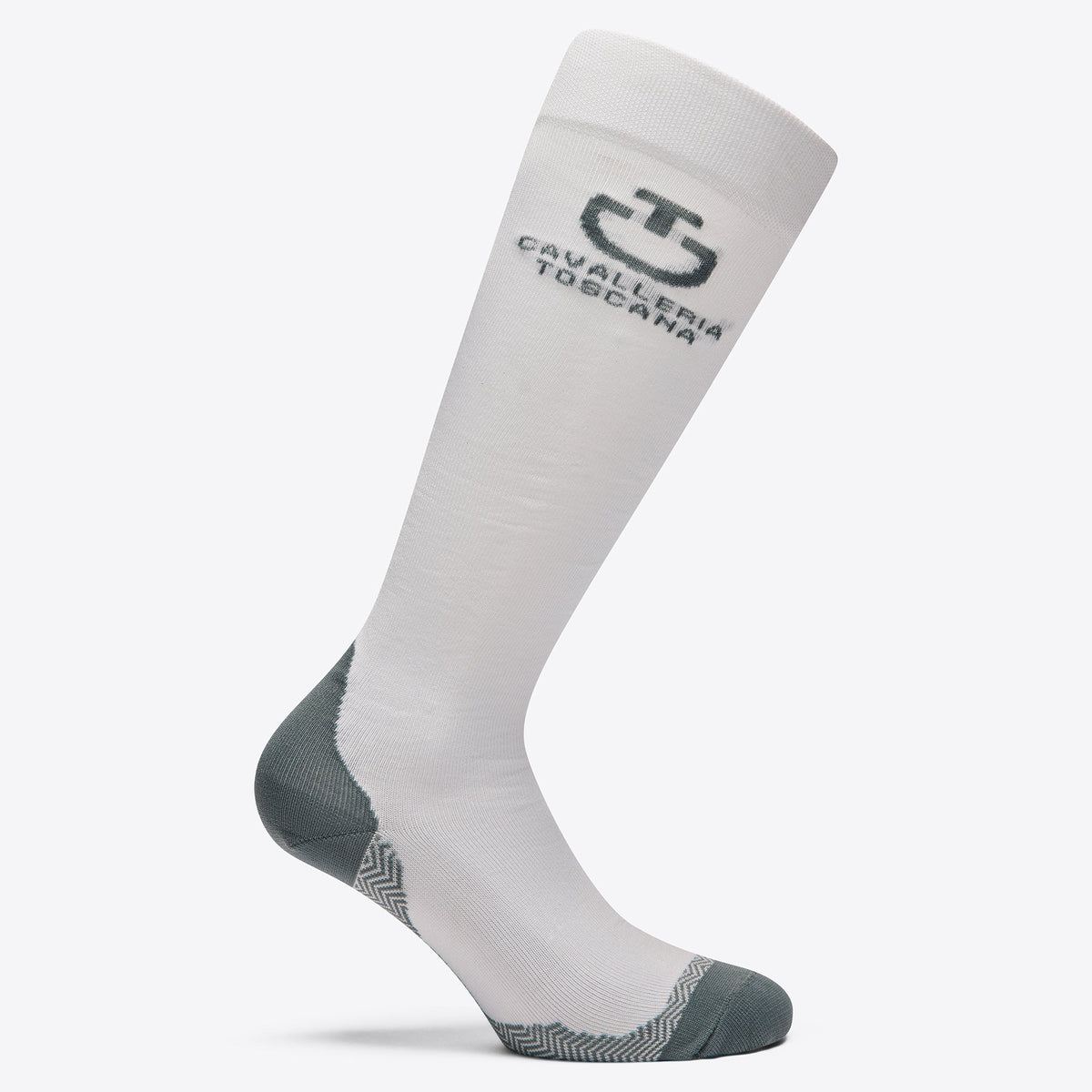 Cavalleria Toscana Jacquard Logo 3 Pack Socks - Rainy Day/Black/White
