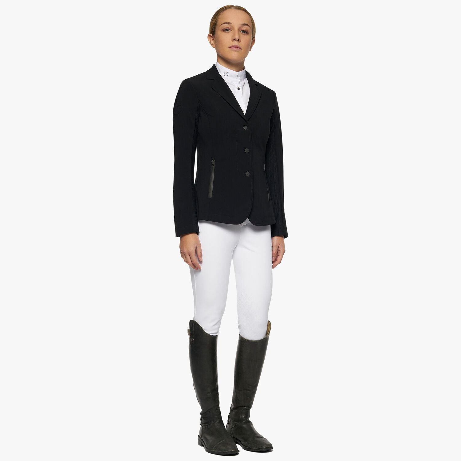 Cavalleria Toscana Girl's Jersey Jacket - Horse Supplies Equine Apparel | Gee Gee Equine 