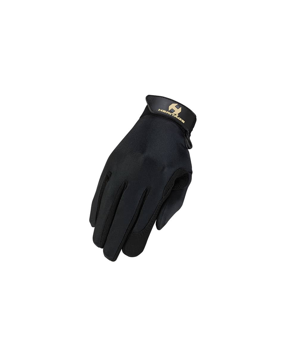 Heritage Performance Riding Gloves - Black