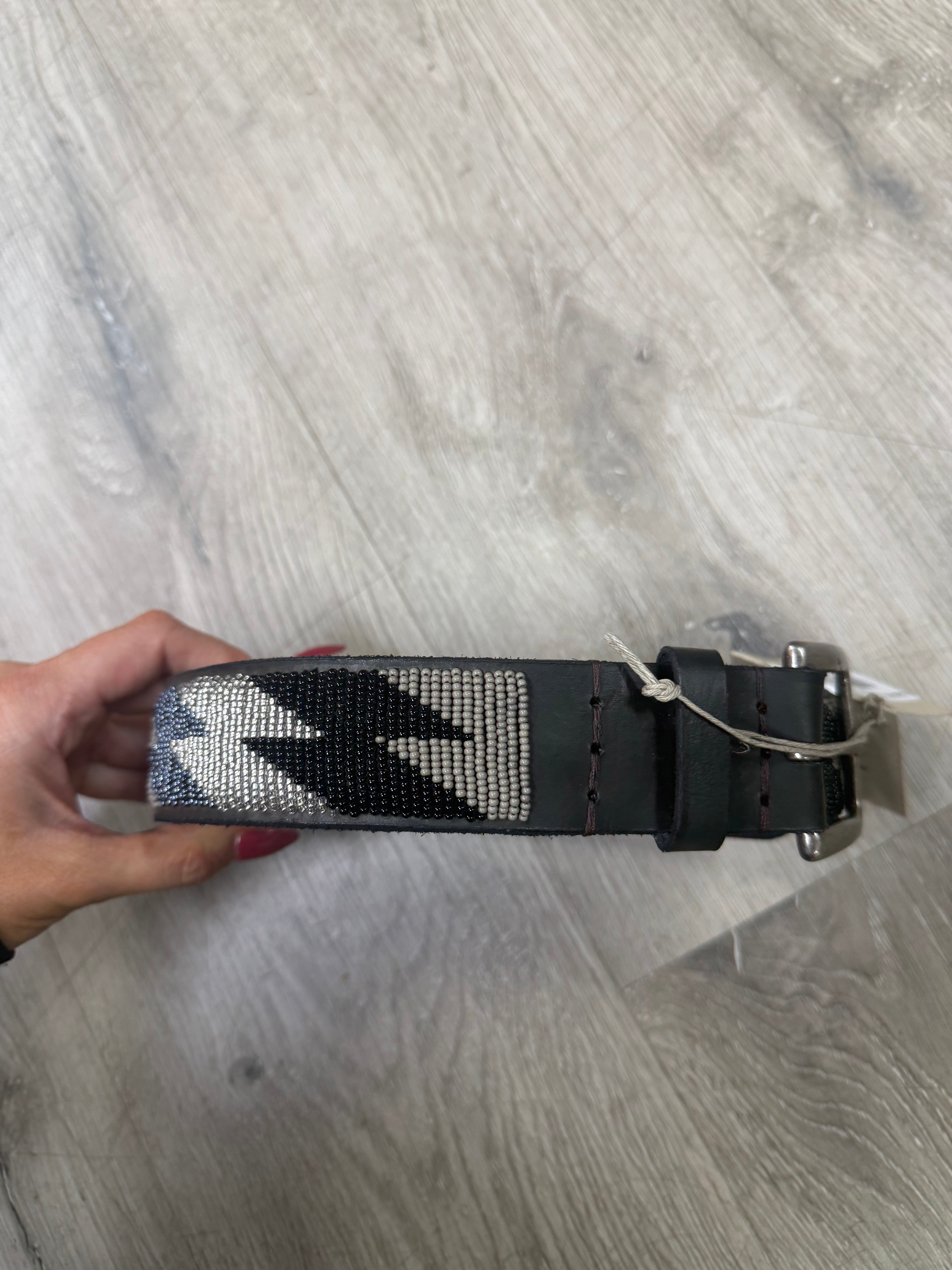 Global Girls Jagged Black Belt