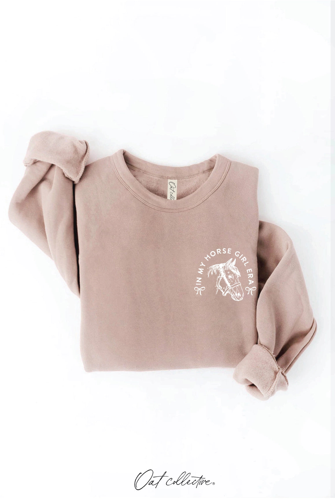 Oat Collective In My Horse Girl Era Crewneck