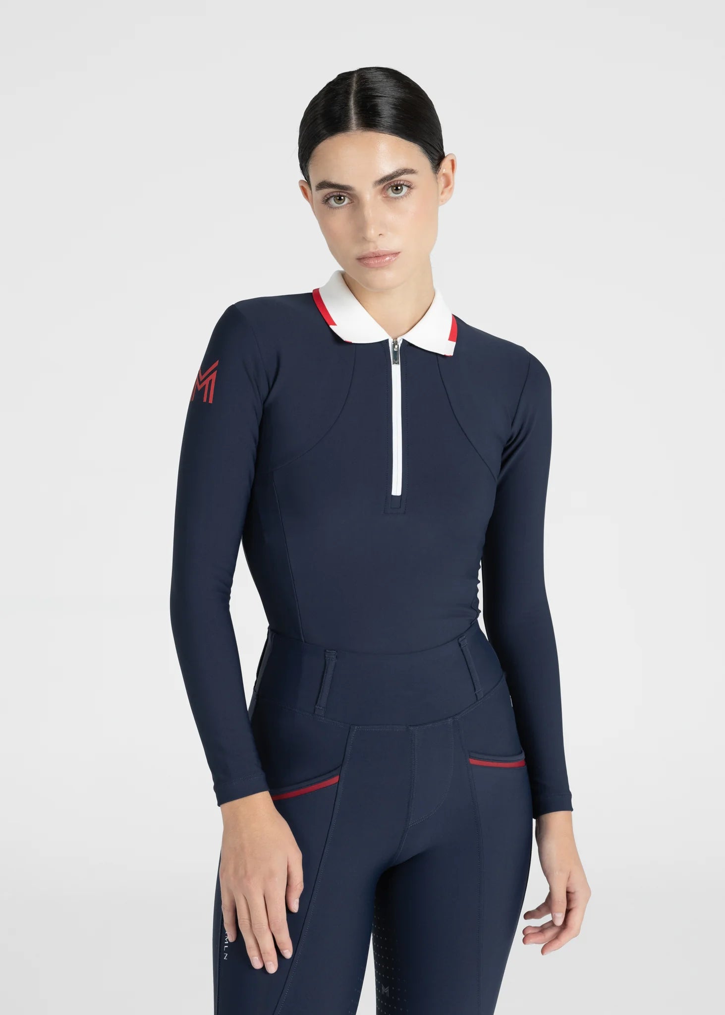Maximilian Equestrian Concept Long Sleeve Polo Shirt