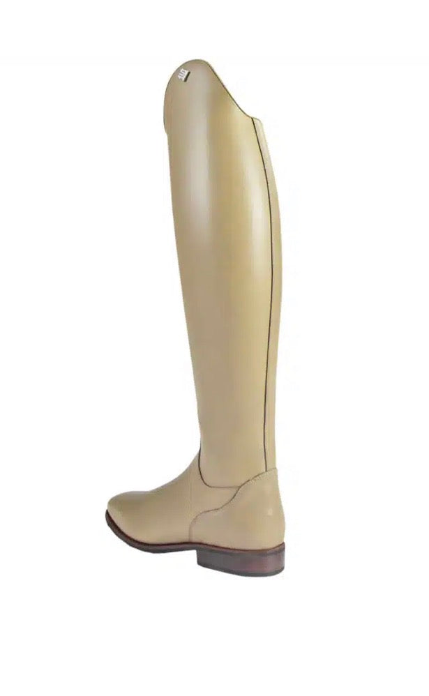DeNiro Bellini Dressage Boot - Wrat Tortora with Crocodile Detail 40 MA M