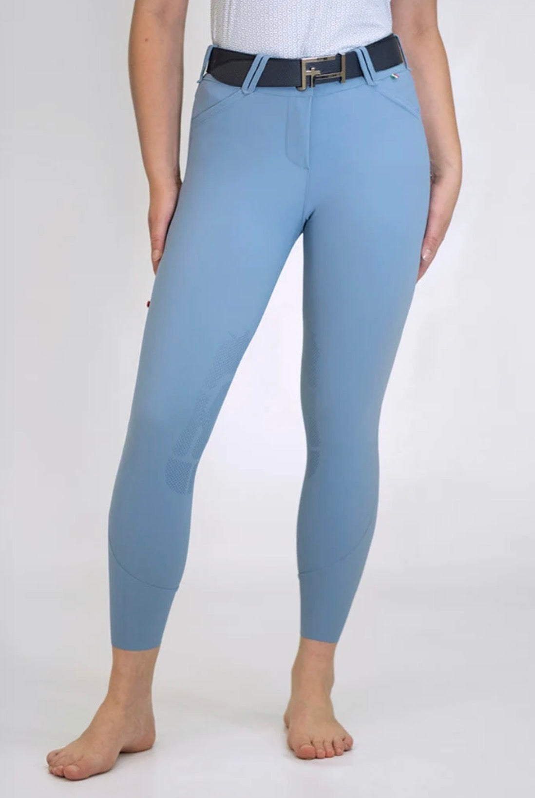 For Horses ENNIE Ultra Move Breeches - Steel Blue