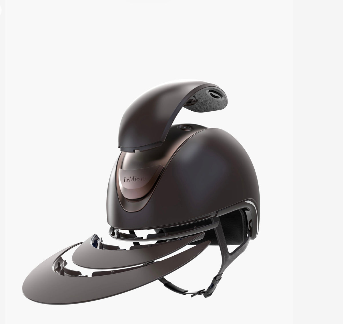 LeMieux Verv Competition Helmet - Matte Brown