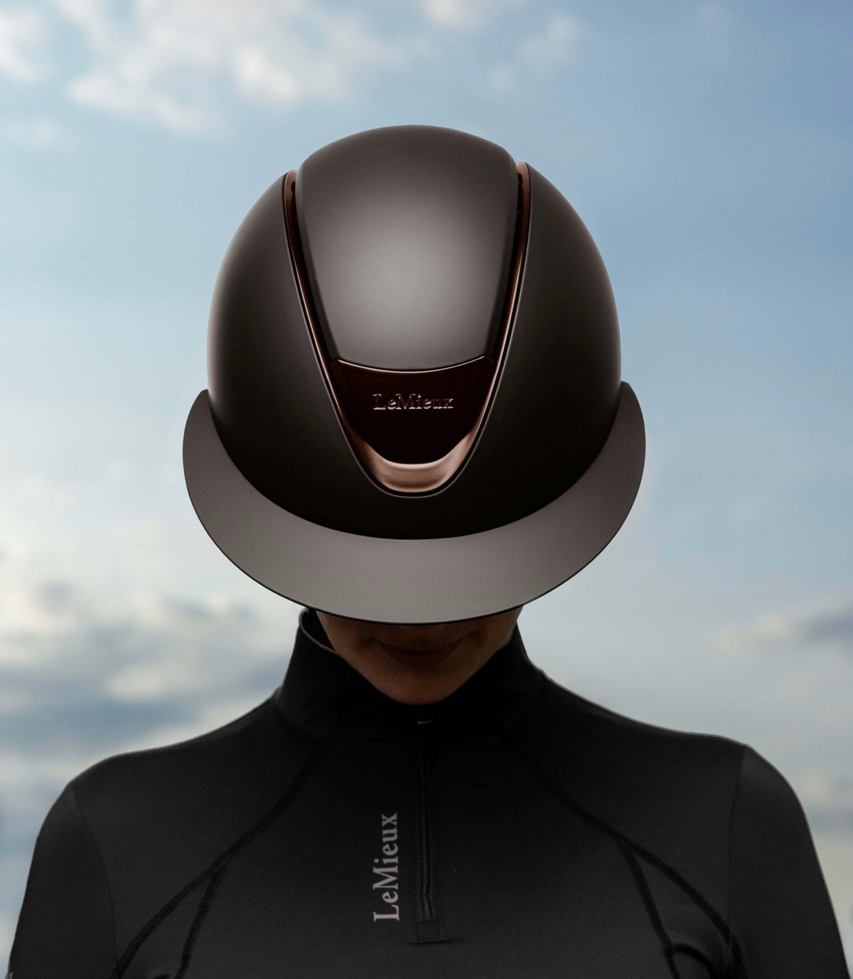 LeMieux Verv Competition Helmet - Matte Brown