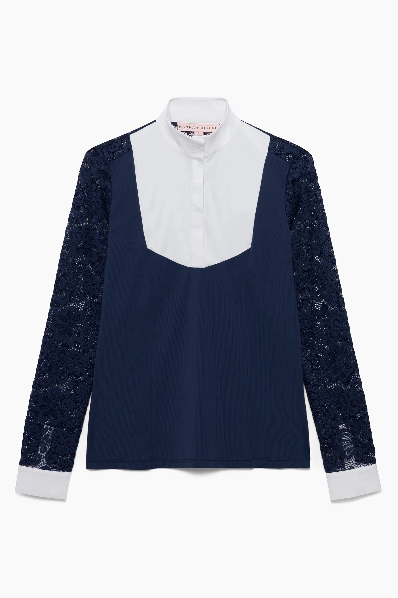 Hannah Childs Lace Long Sleeve Show Shirt