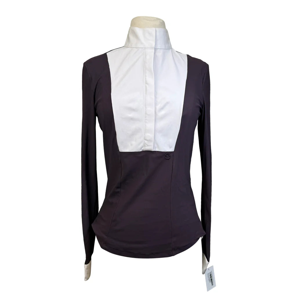 Used Cavalleria Toscana Dark Plum Shirt - 14