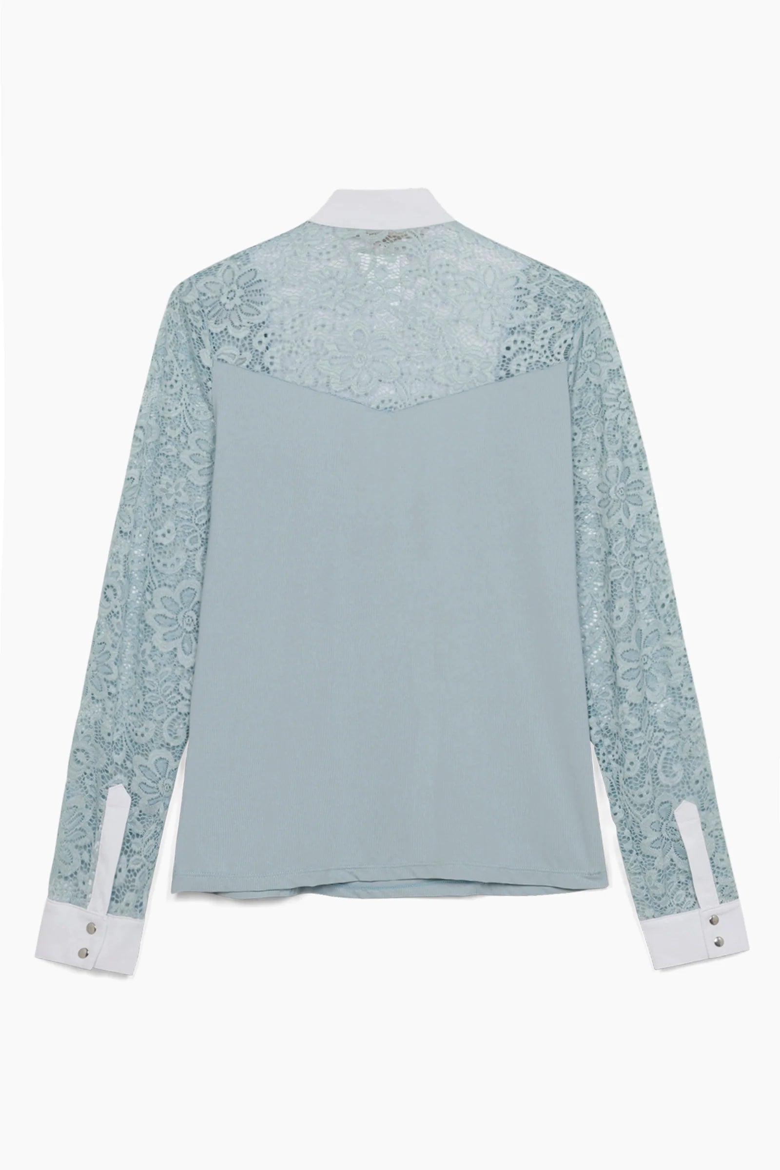 Hannah Childs Lace Long Sleeve Show Shirt