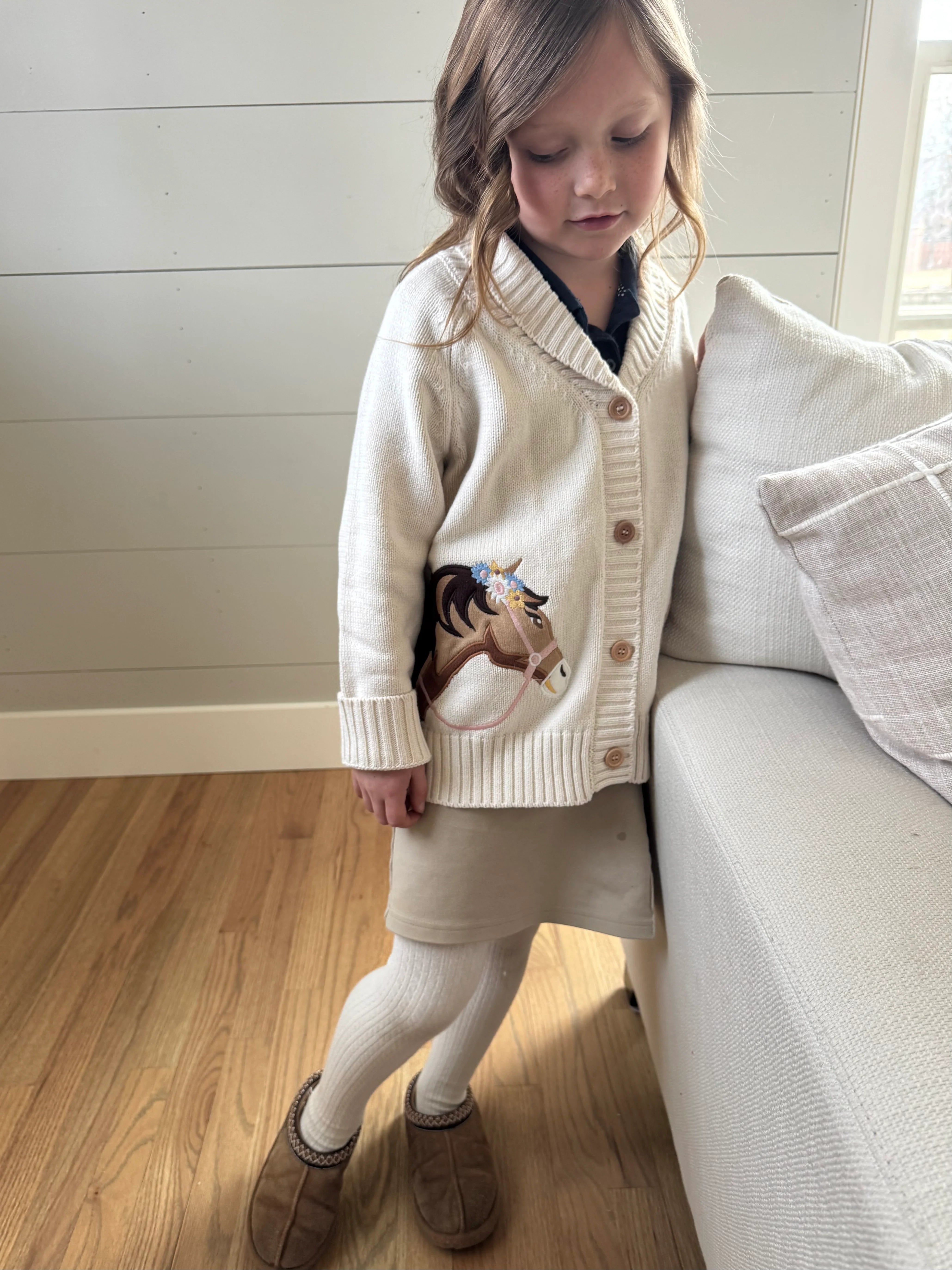 Bridle Up Hope Gallop & Grace Kids Cardigan