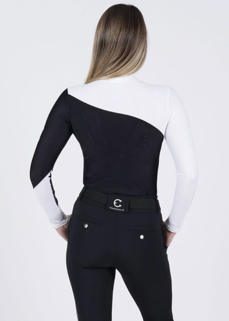 Equestrian Club Bella Turtleneq - Black/White