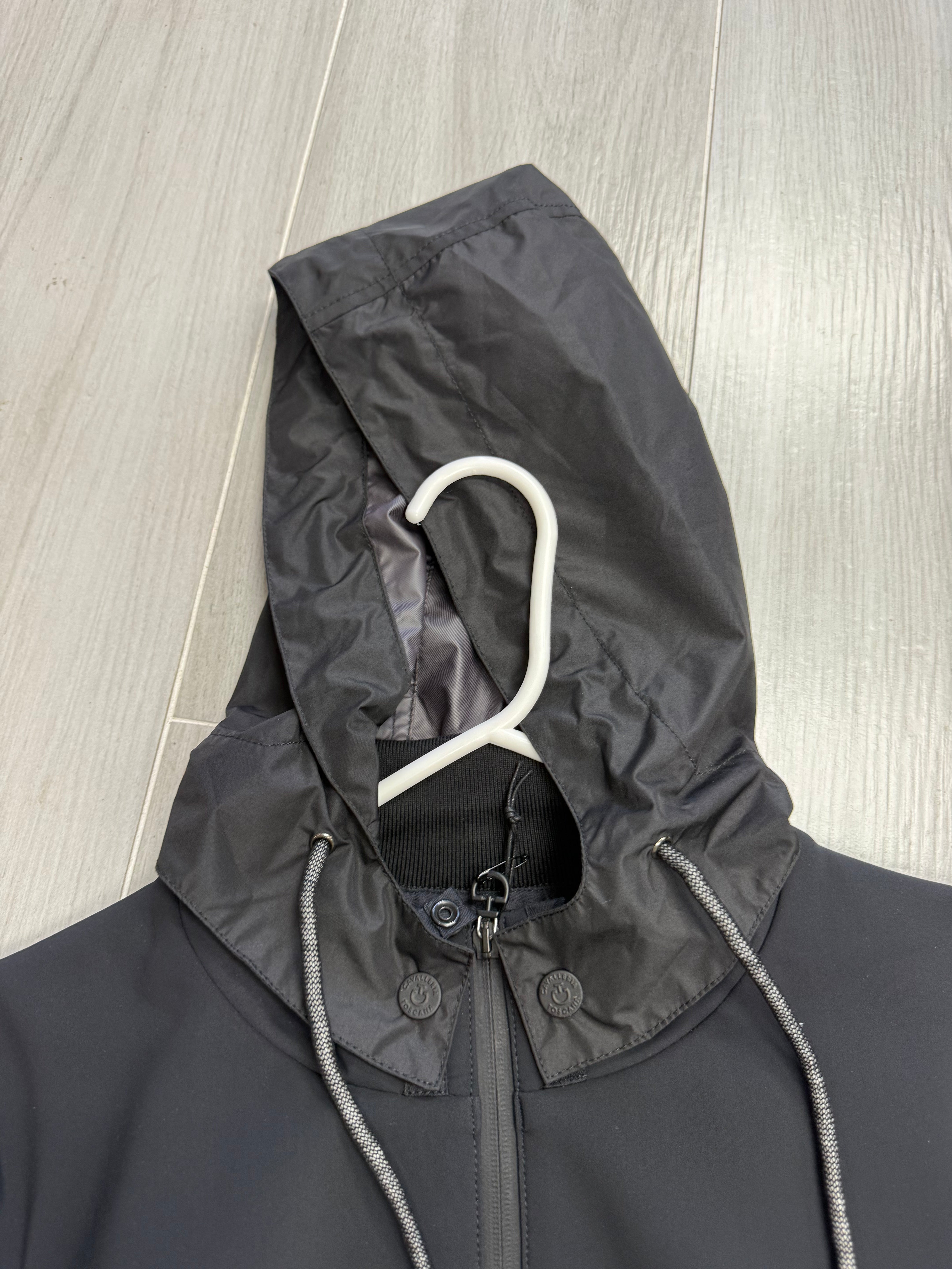 CT Stretch-Jersey Detachable Hood Sweatshirt M