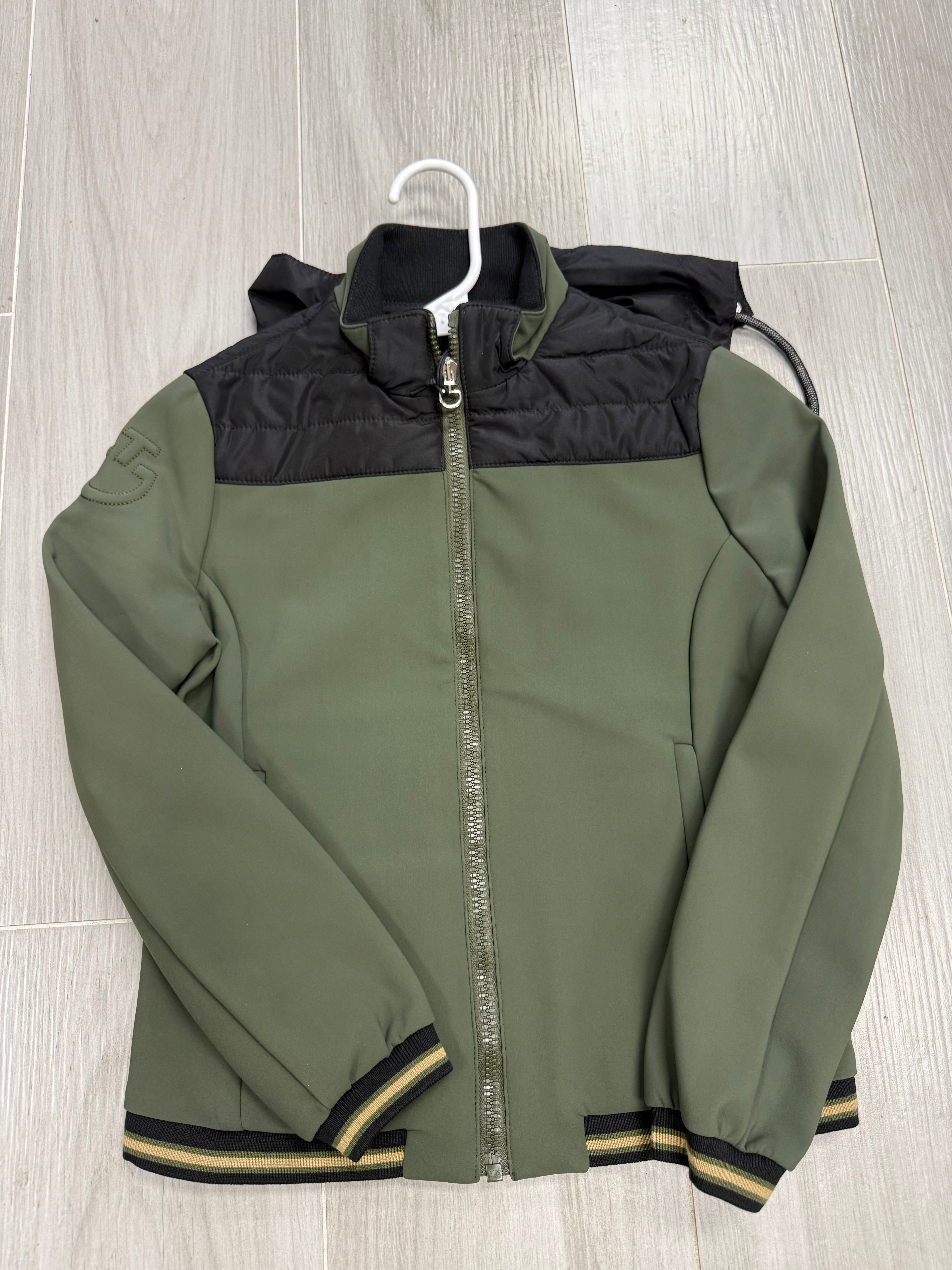 CT Nylon Quilted Stretch Jersey Sweatshirt 12