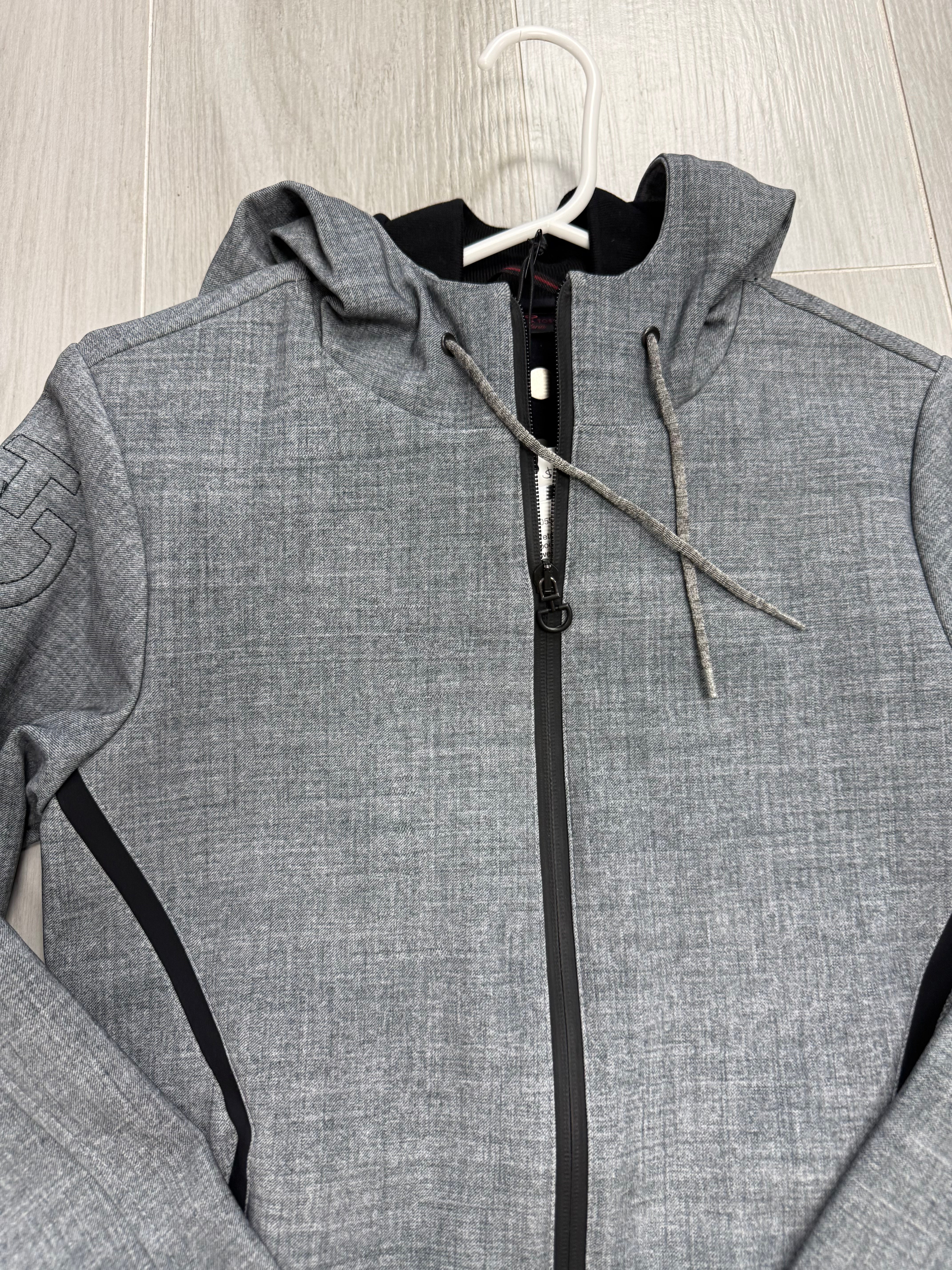 CT Stretch-Jersey Hooded Sweatshirt S