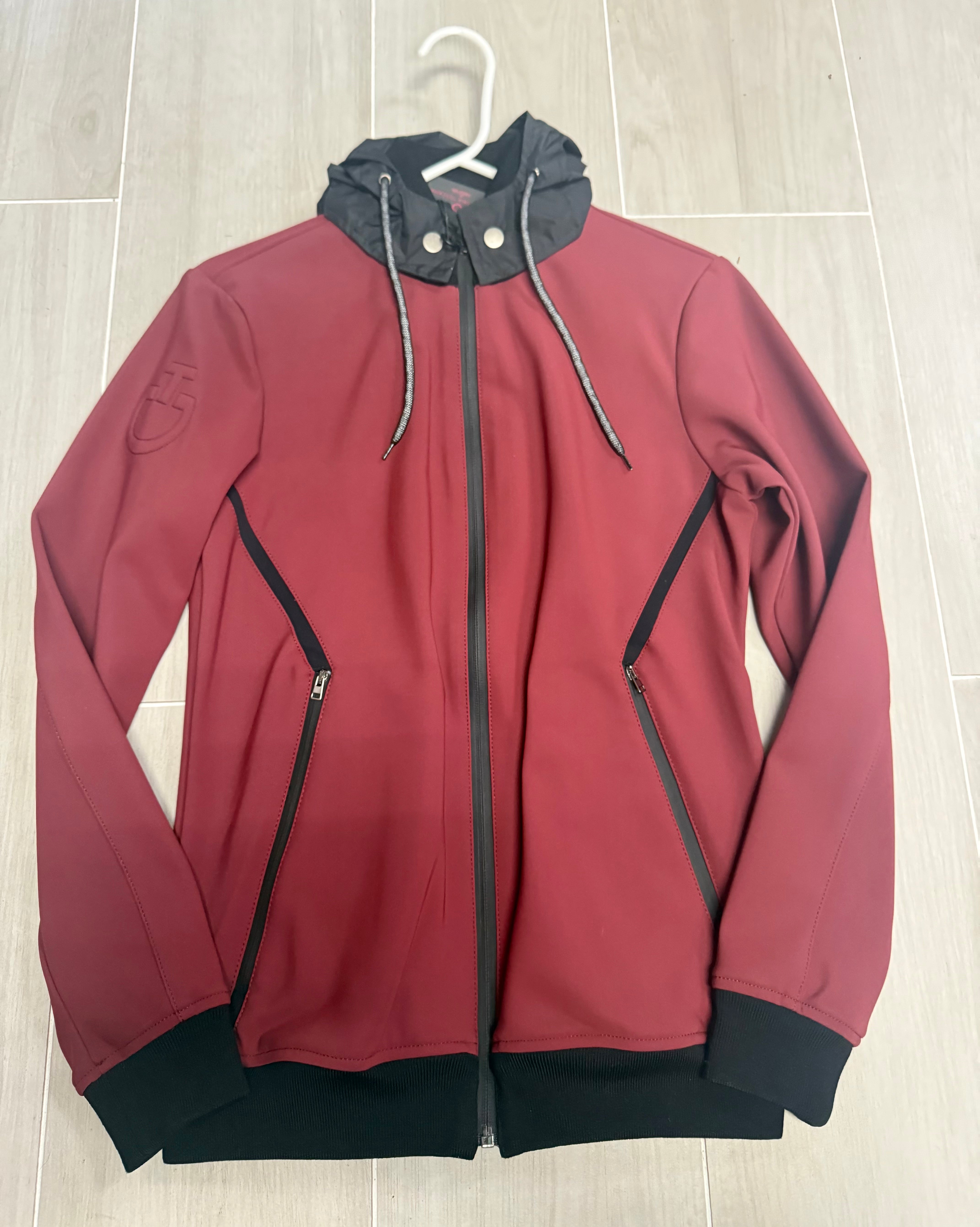 CT Stretch-Jersey Detachable Hood Sweatshirt S