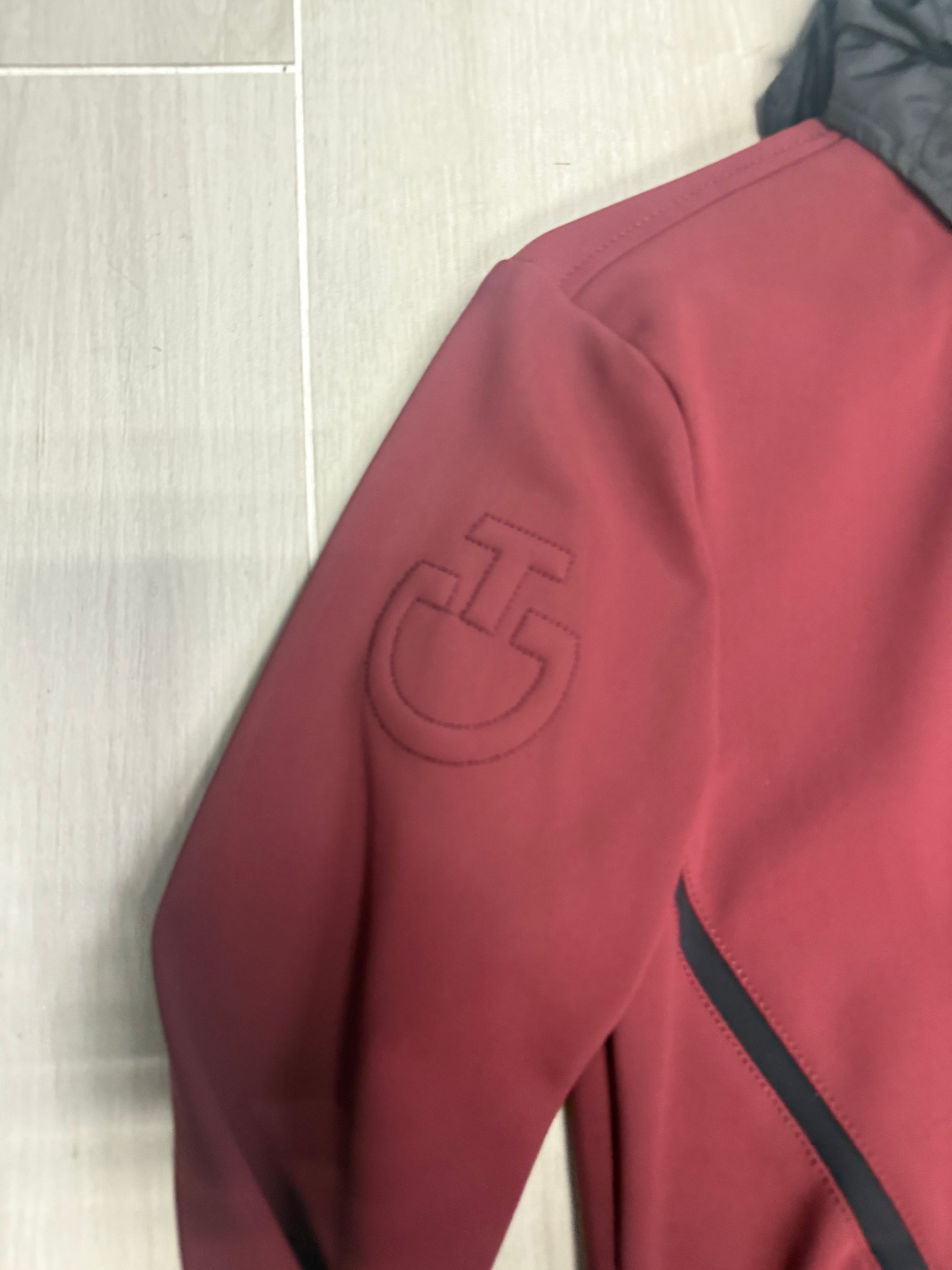 CT Stretch-Jersey Detachable Hood Sweatshirt S