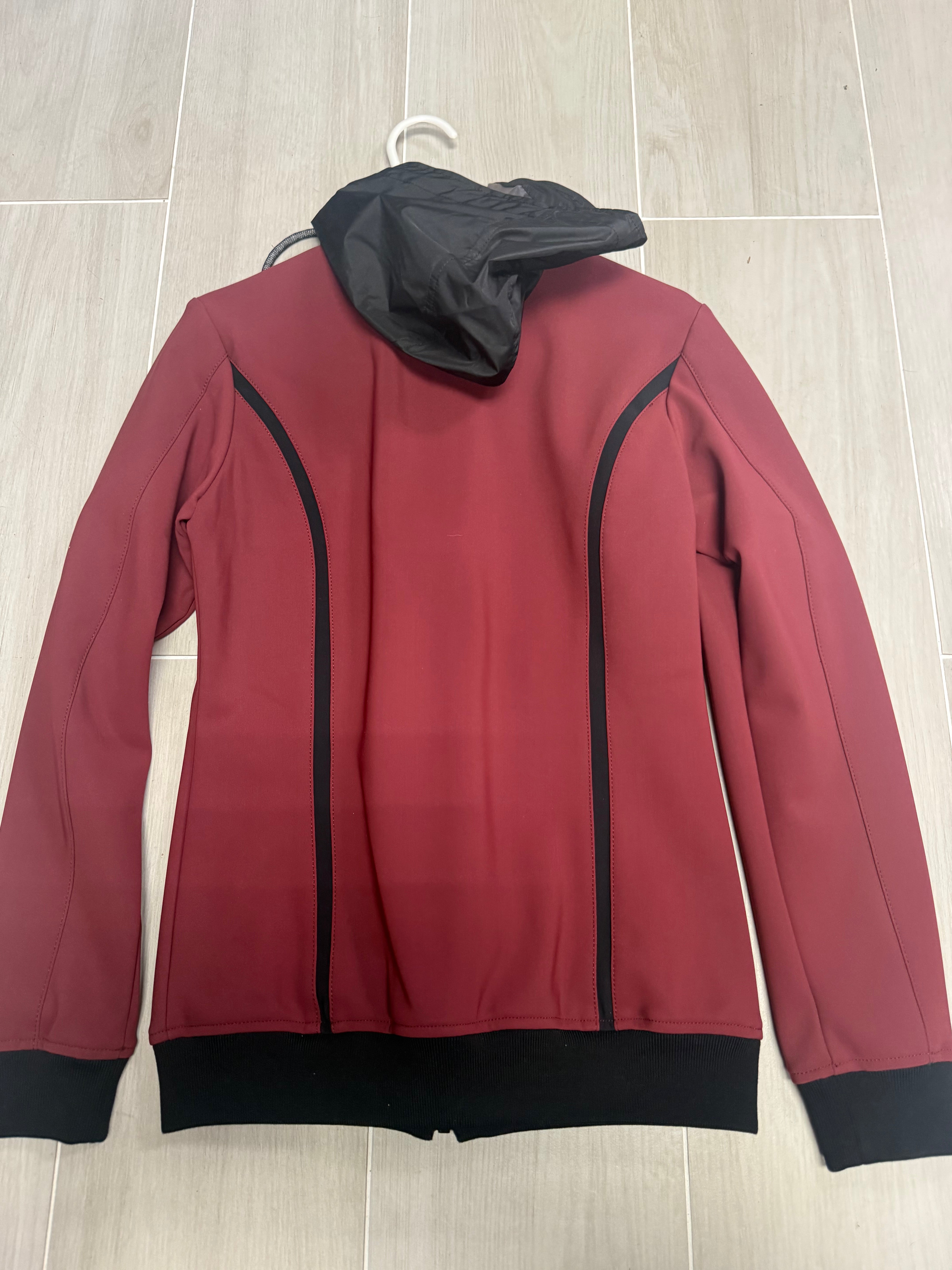 CT Stretch-Jersey Detachable Hood Sweatshirt S