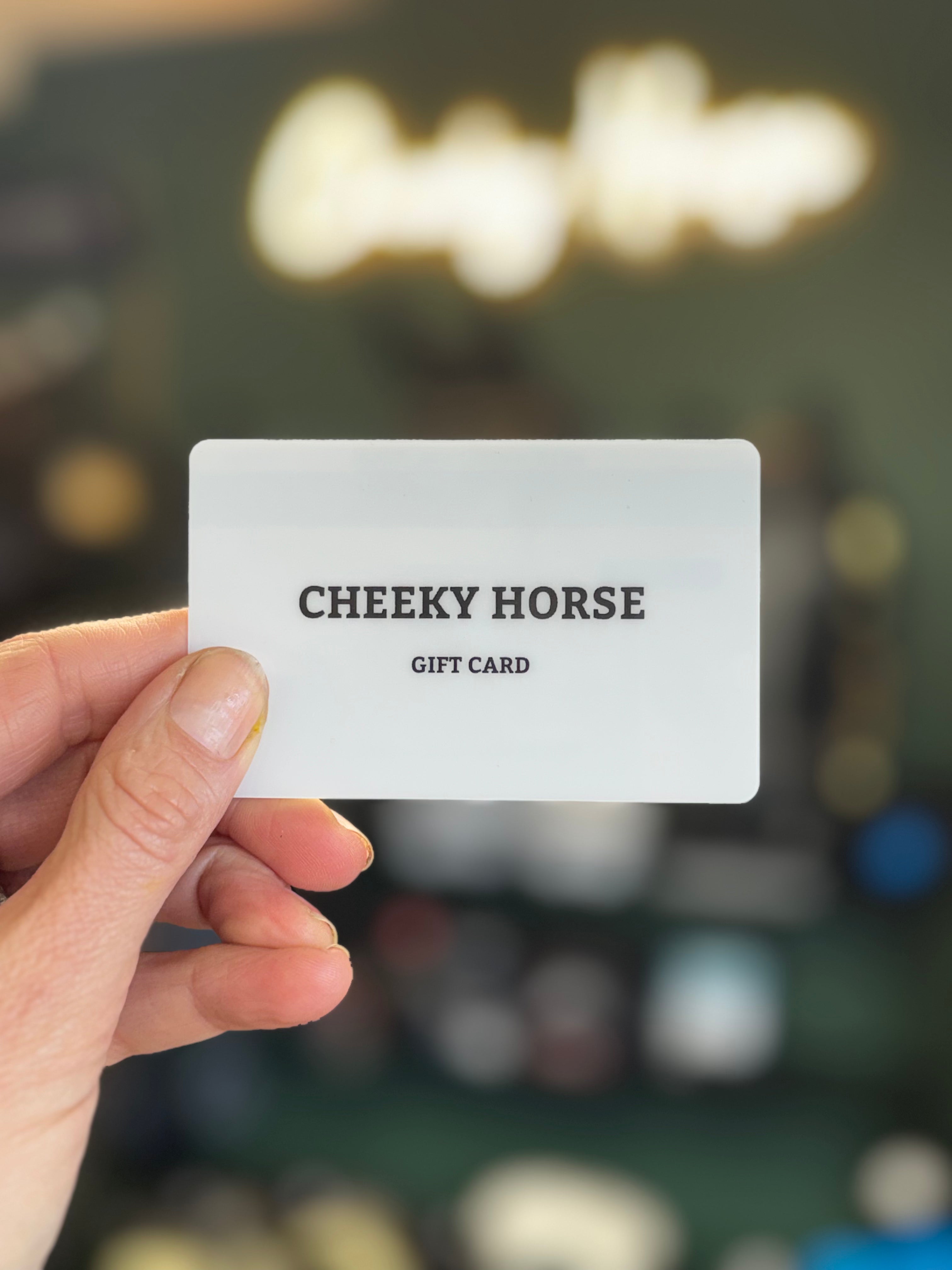 Cheeky Horse Gift Card