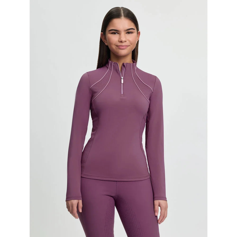 LeMieux Airflow Long Sleeve Base Layer - Mallow