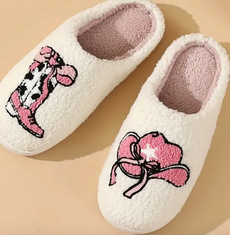 Bridle Up Hope Cowgirl Chic Slippers