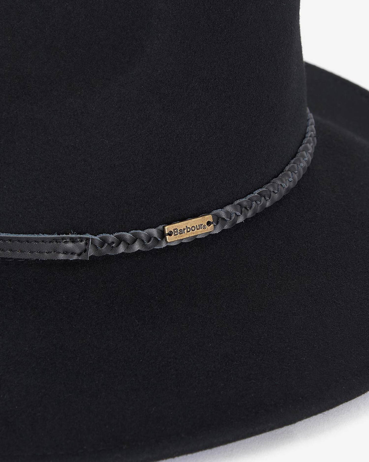 Barbour Tack Fedora Hat - black
