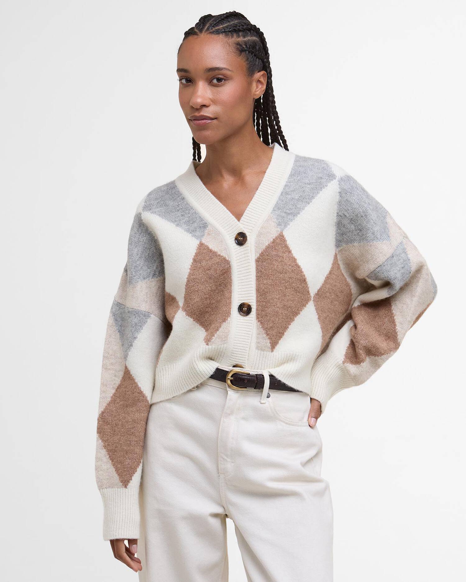 Barbour Silvia Knitted Cardigan Multi