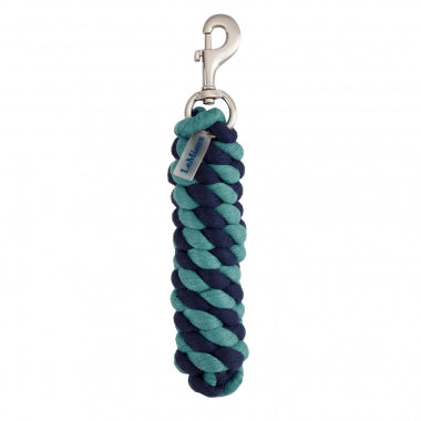 LeMieux Polycotton Leadrope - Aloe/Navy