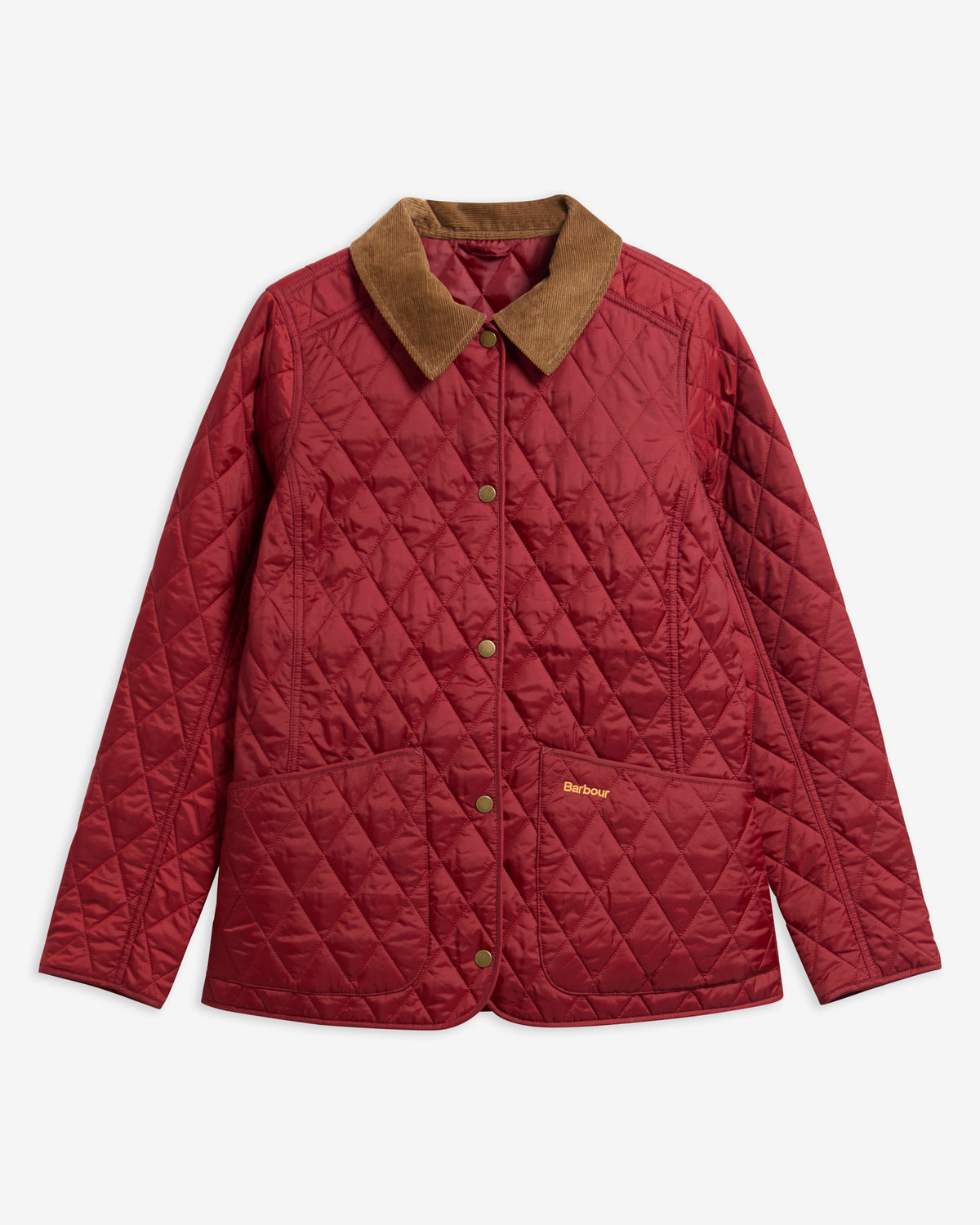 Barbour Annandale Quilted Jacket - Cranberry Red