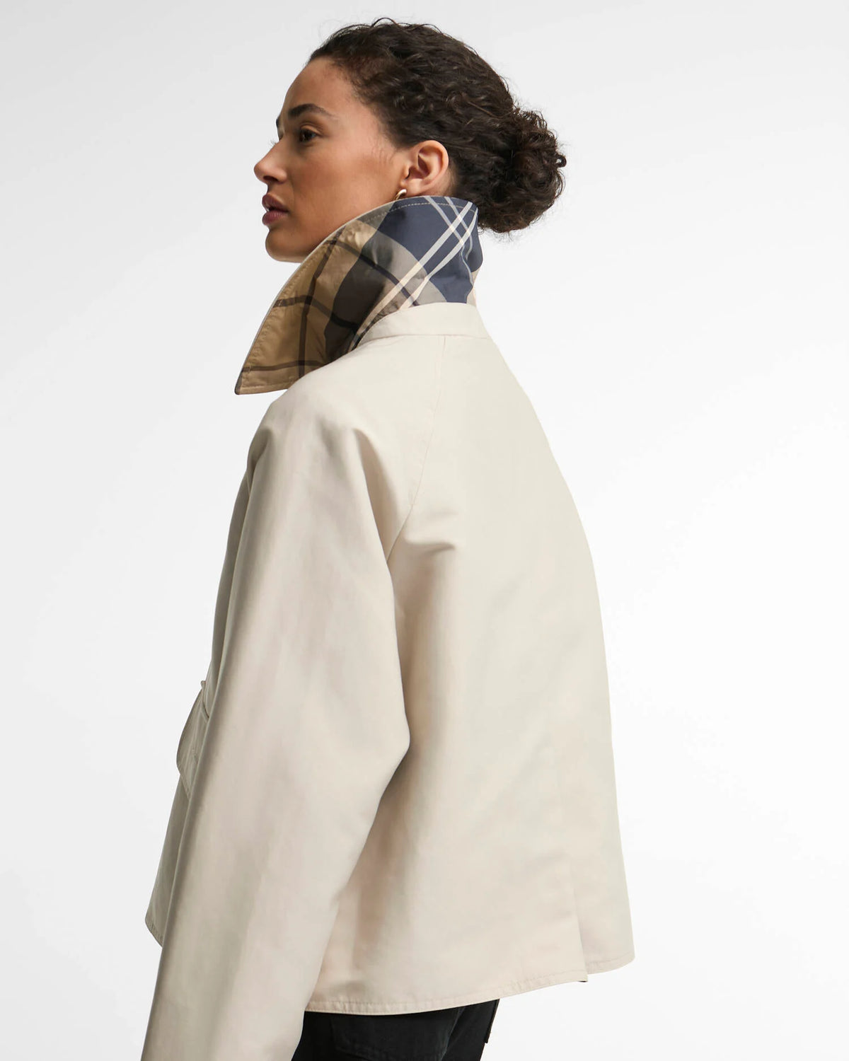 Barbour Delilah Showerproof Jacket - mist/birchwood dress
