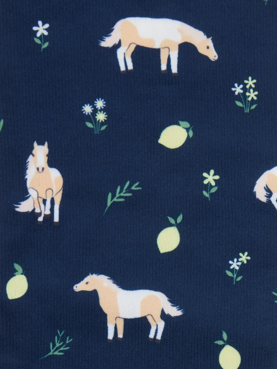 LeMieux Footsie Socks - Lemon Navy
