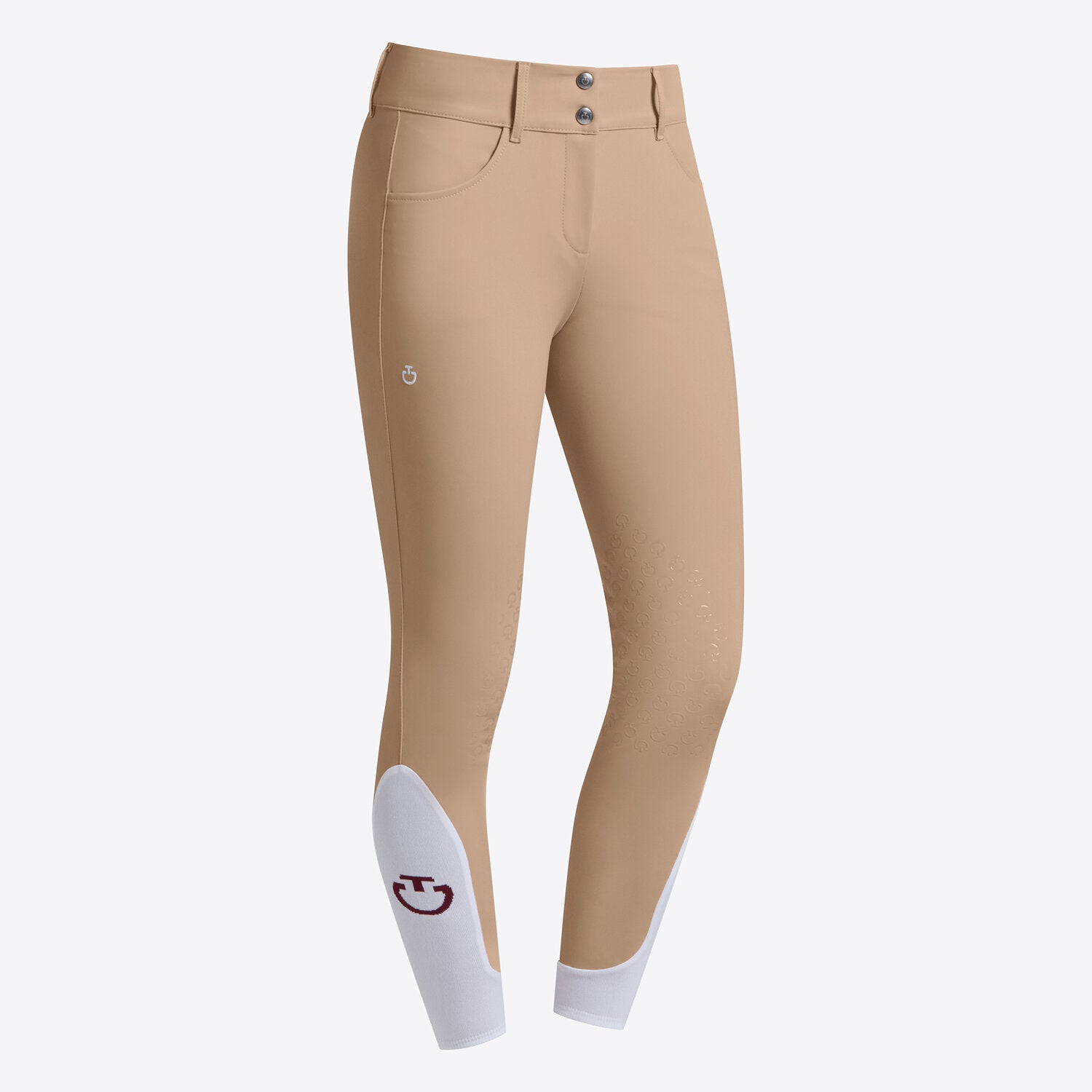 Cavalleria Toscana Women's Knee Grip Jumping Breeches - Brush