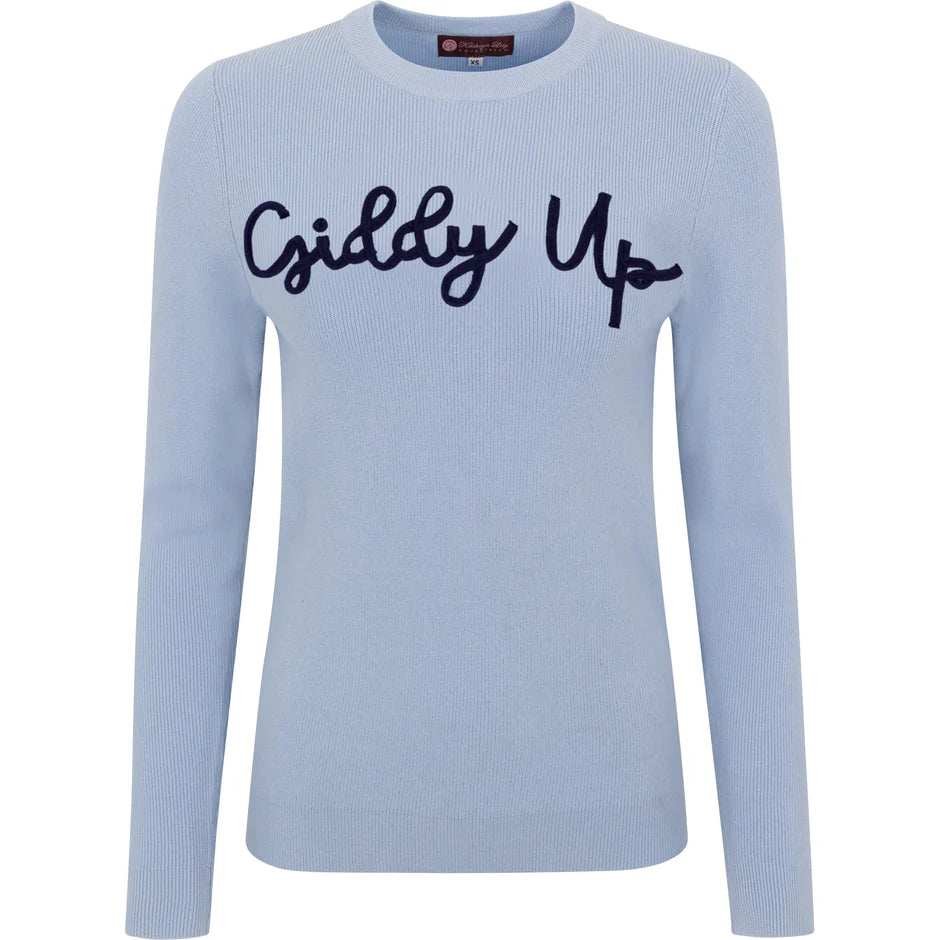 Kathryn Lily Equestrian Giddy Up Sweater - Child