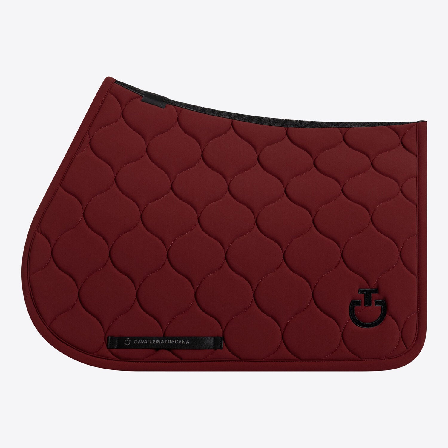 Cavalleria Toscana New Circular Quilted Jersey Jumping Saddle Pad