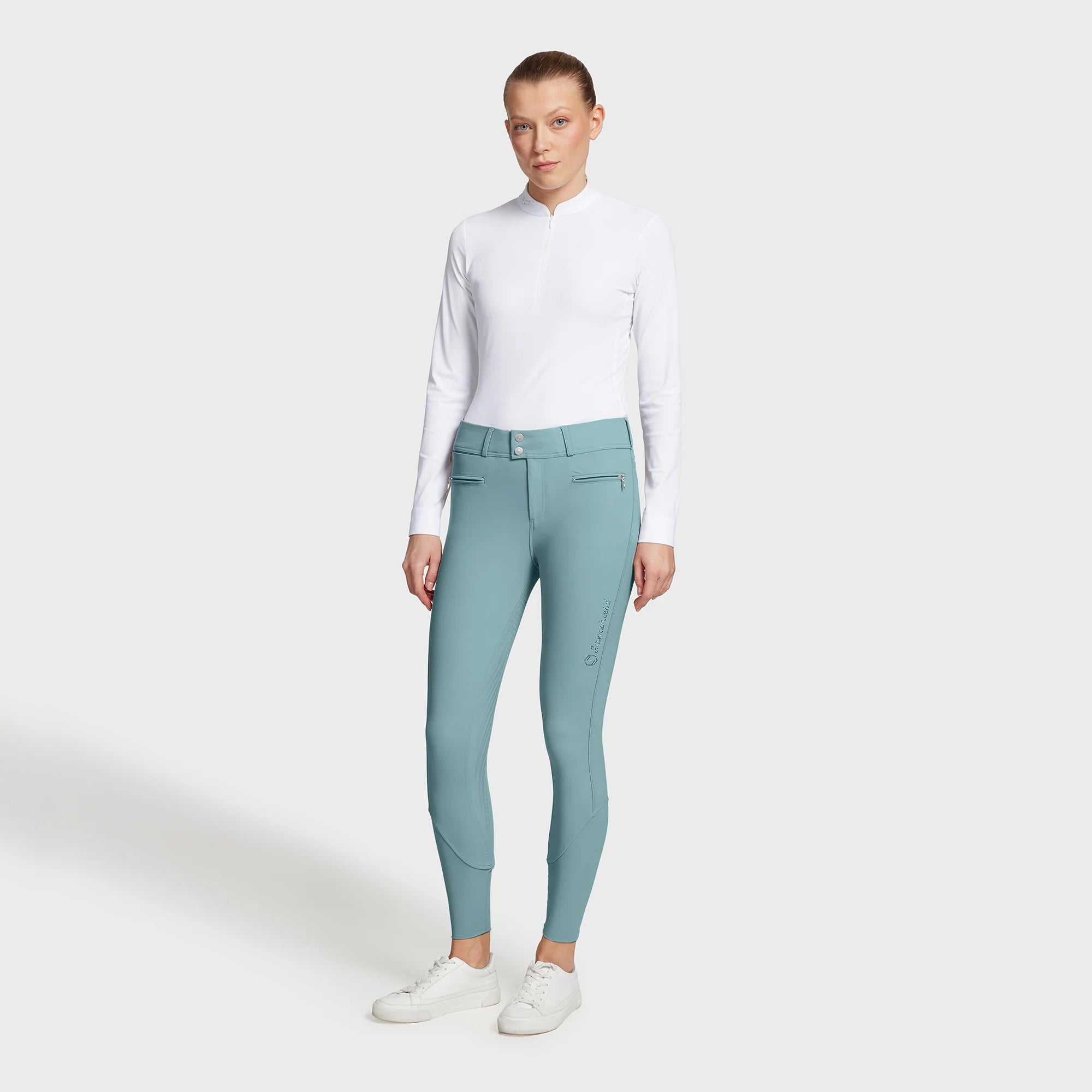 Samshield Claranova Knee Grip Breech - Tourmaline