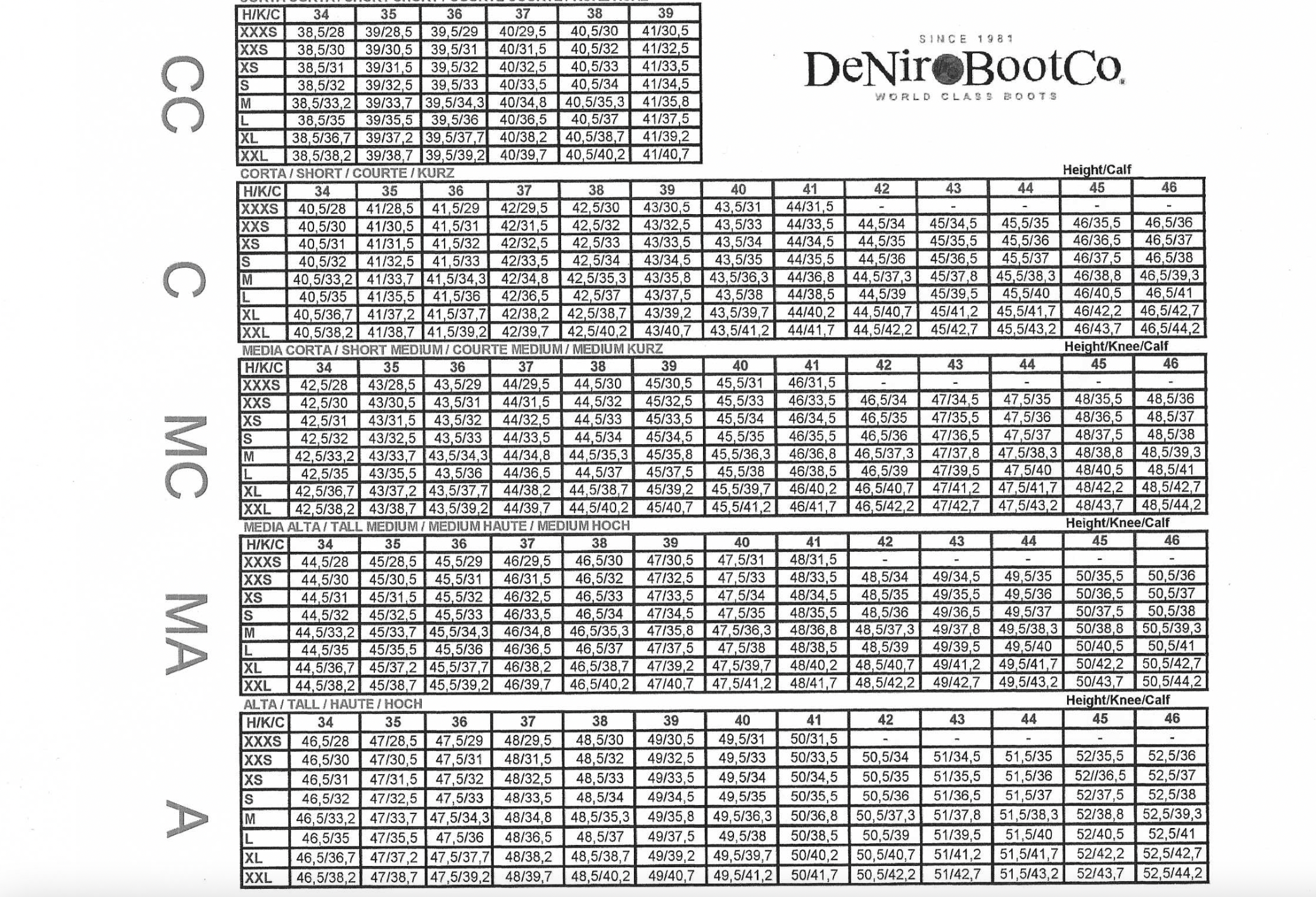 DeNiro New Amabile  field Pro pebble Quick  Tall Boot