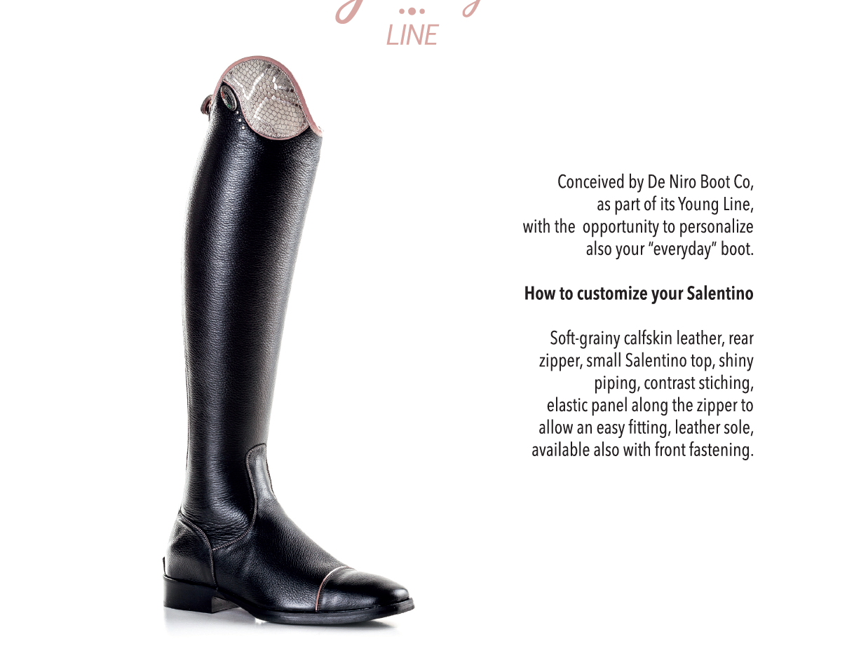 Deniro Salentino 01 Tall boot - Gee Gee Equine Equestrian Boutique 
 - 3
