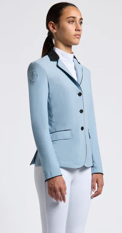 Cavalleria Toscana GP Young Rider Jacket Blue Fog 12