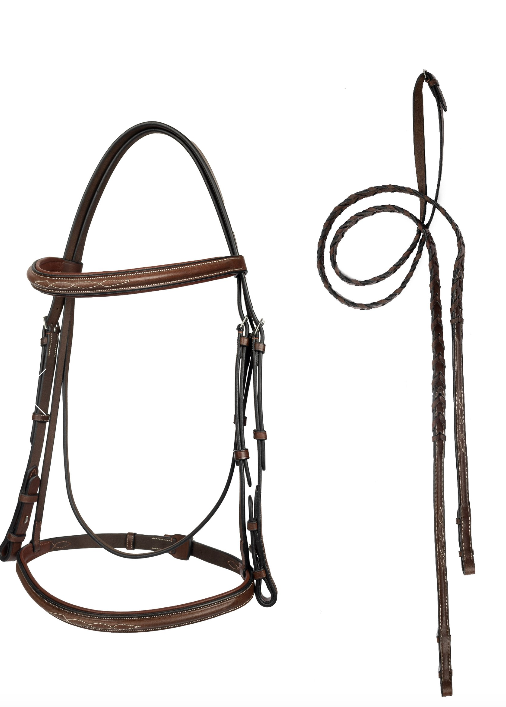 Arc De Triomphe Imperial Bridle with Reins