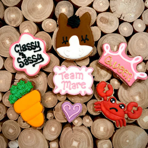 Blissful Cookies Icing Horse Cookies - Team Mare