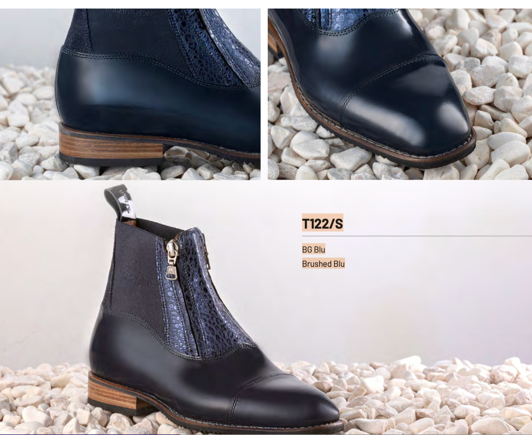 DeNiro Buongiorno Collection Custom Paddock Boot