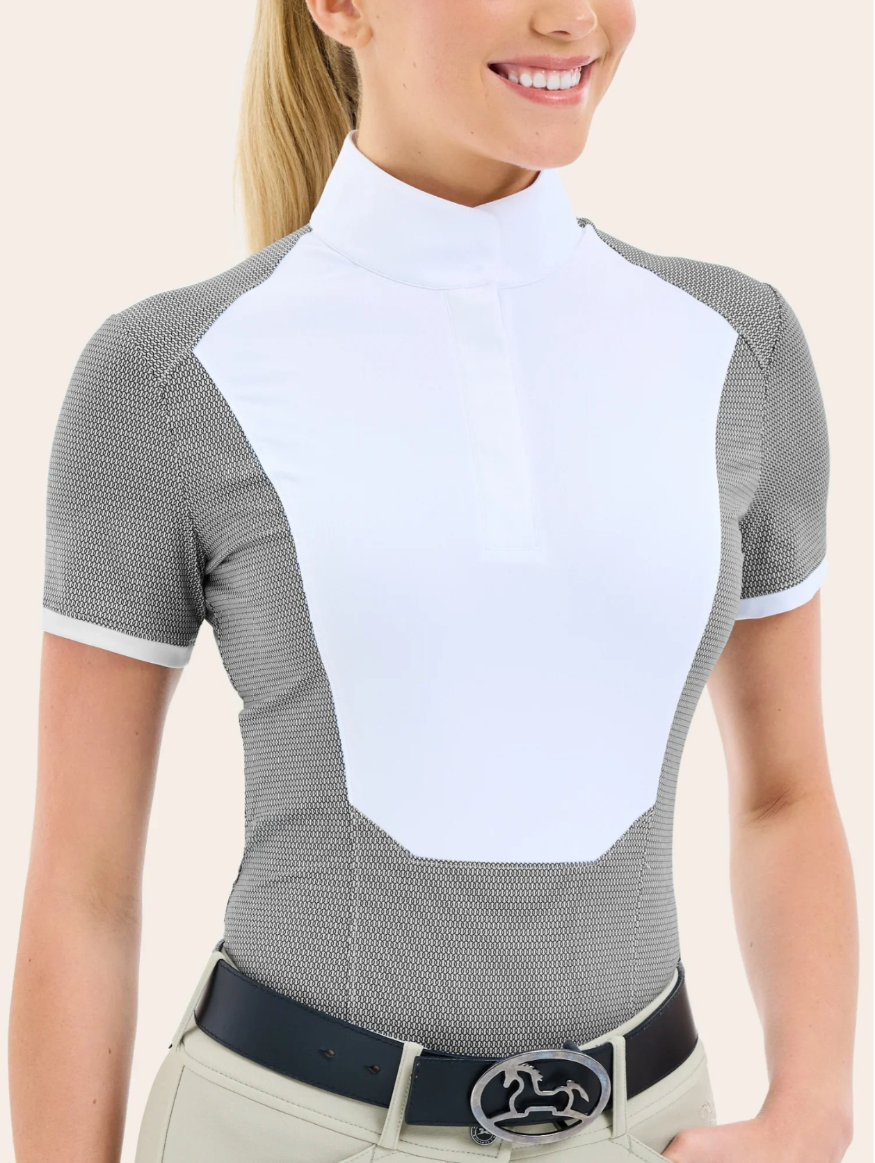RJ Classics Tessa Short Sleeve Show Shirt - Curb Chain