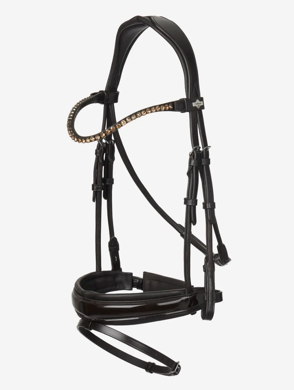 LeMiuex Kudos Patent Dressage Bridle - Brown
