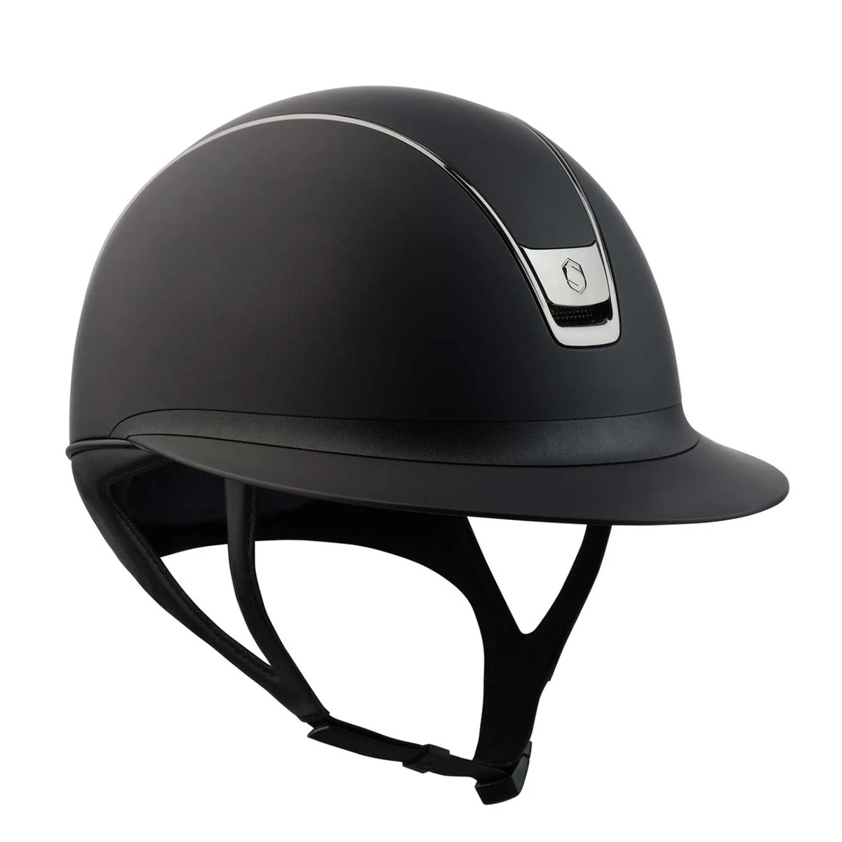 Samshield Miss Shield 2.0 Shadowmatt Riding Helmet w/ Black Chrome Frame