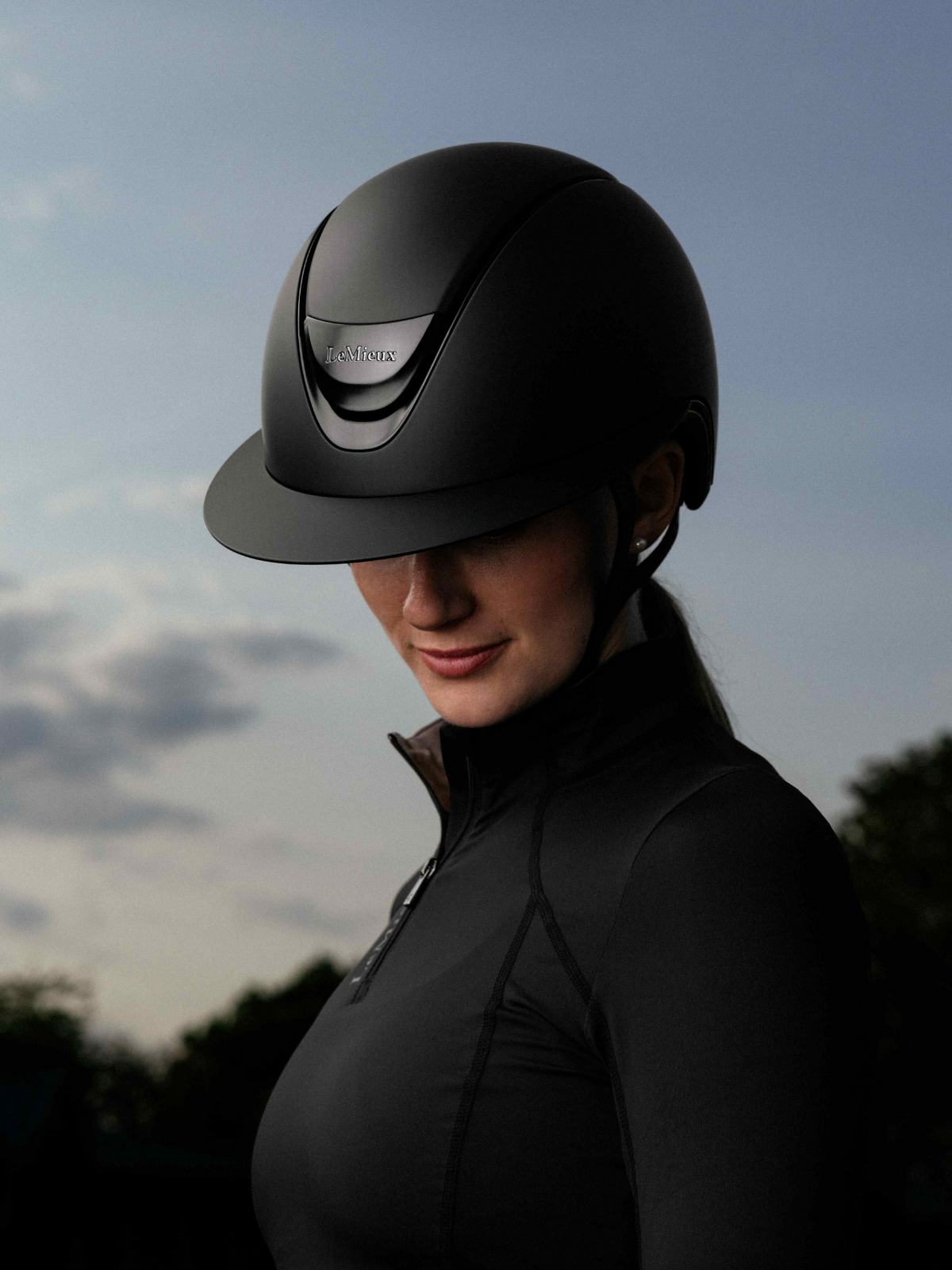 LeMieux Verv Competition Helmet - Matte Black