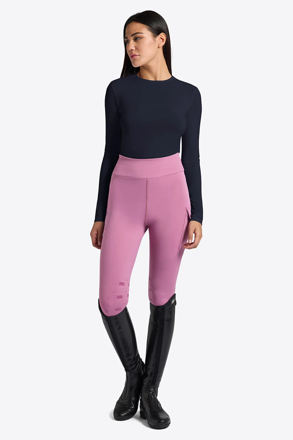 Rider's Gene Long Sleeve Tech T-Shirt - Black