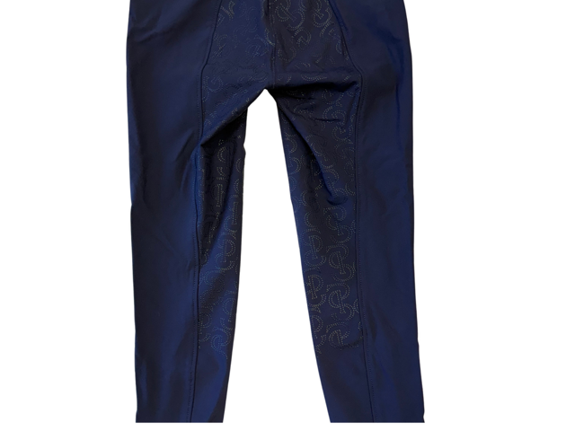 USED Women's PS Of Sweden Charlotte Full Grip Dressage Breeches 38 - Dark Navy