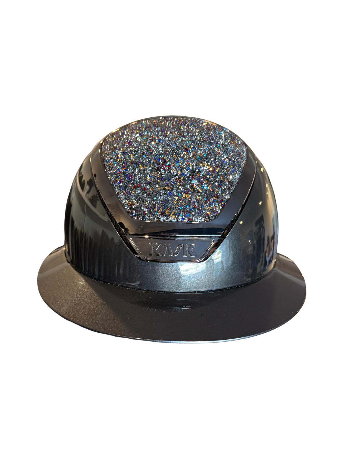 Kask Star Lady Pure Shine Anthracite - Midnight Zephir Crystals