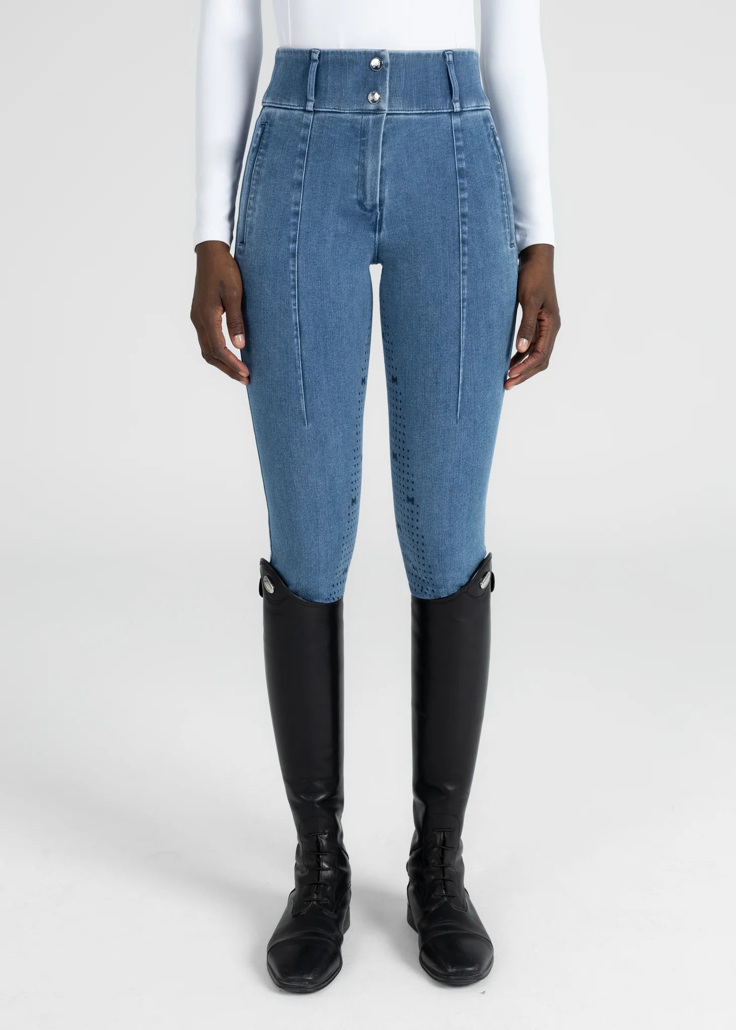 Maximilian Equestrian Honour Breeches - Denim