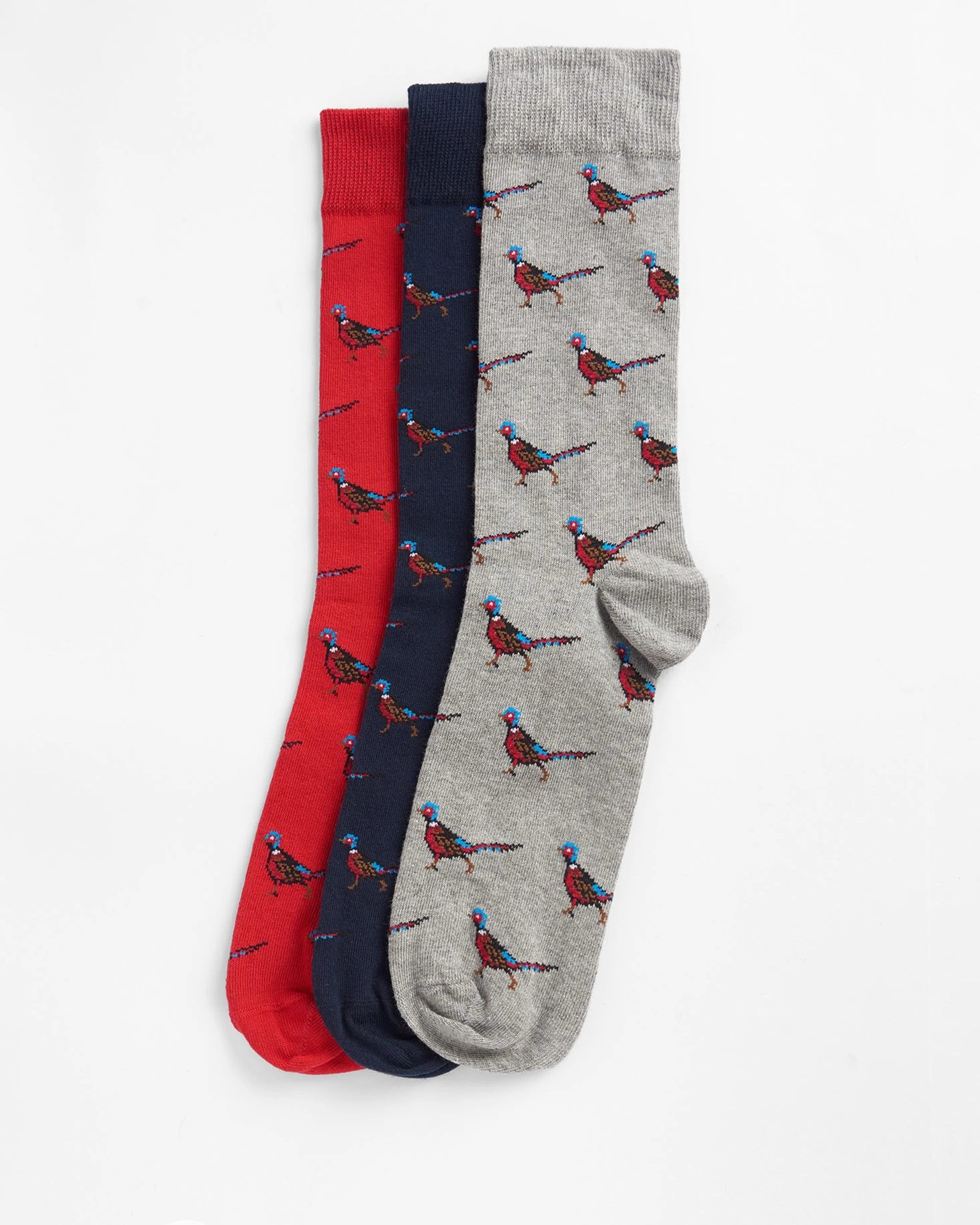 Barbour Pheasant Socks Gift Set