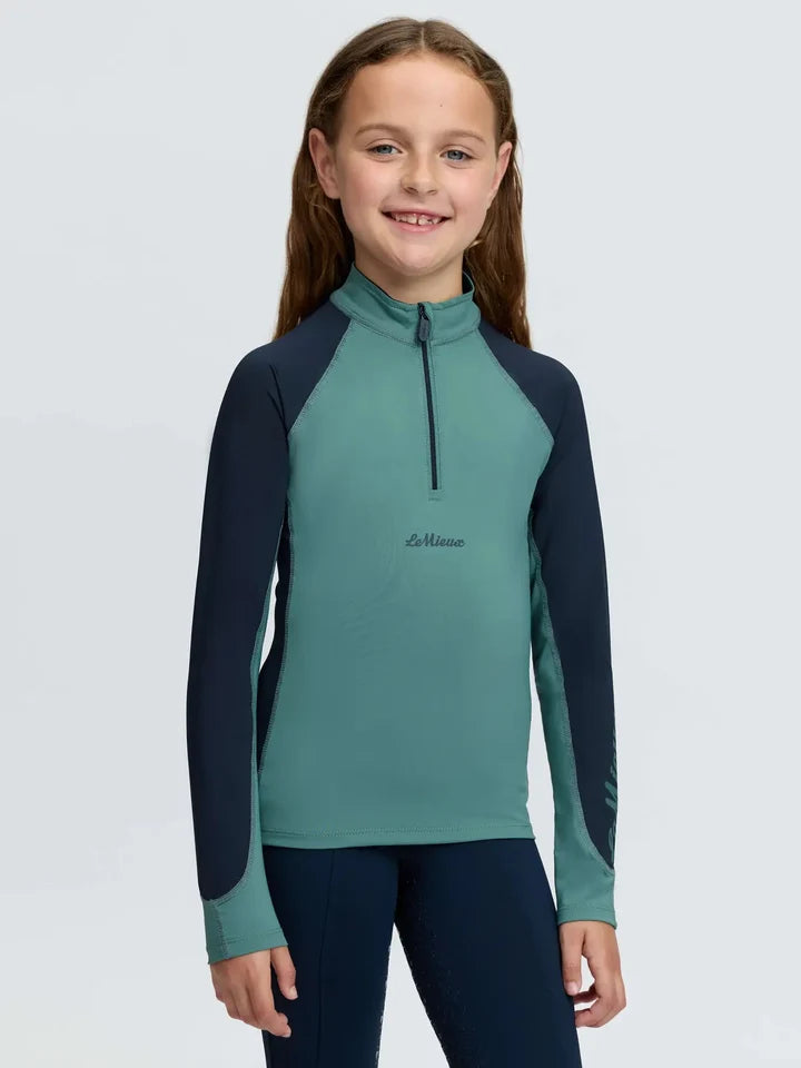 LeMieux Mini Base Layer - Navy/Aloe